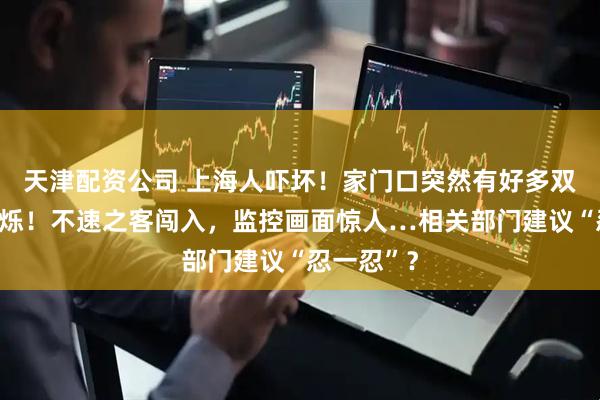 天津配资公司 上海人吓坏！家门口突然有好多双黄眼睛闪烁！不速之客闯入，监控画面惊人…相关部门建议“忍一忍”？